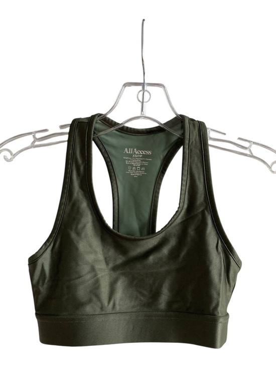ALL ACCESS Other - ALL ACCESS Dark Olive Racerback Sports Bra